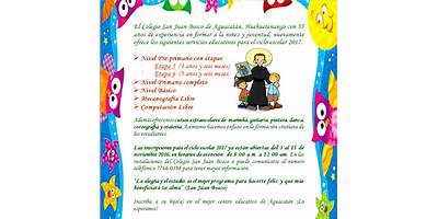 COLEGIO PARROQUIAL SAN JUAN BOSCO