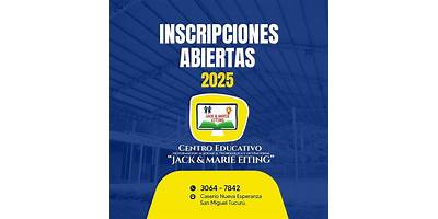 CENTRO DE FORMACIÓN ACADÉMICA, TECNOLÓGICA Y OCUPACIONAL "JACK & MARIE EITING"