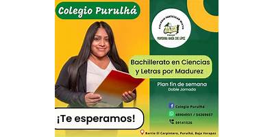 COLEGIO PARTICULAR MIXTO PURULHÁ PROFESORA MARÍA ZOE LÓPEZ