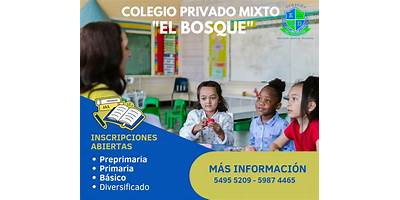 COLEGIO PRIVADO MIXTO EL BOSQUE