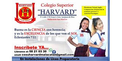 COLEGIO SUPERIOR "HARVARD"