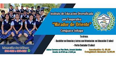 INSTITUTO DE EDUCACION DIVERSIFICADA POR COOPERATIVA "MIRADOR DE ORIENTE"