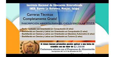 INSTITUTO NACIONAL DE EDUCACION DIVERSIFICADA