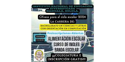 INSTITUTO NACIONAL DE EDUCACION DIVERSIFICADA
