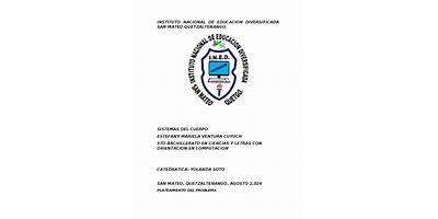 INSTITUTO NACIONAL DE EDUCACION DIVERSIFICADA