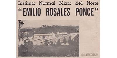 INSTITUTO NORMAL MIXTO DEL NORTE 'EMILIO ROSALES PONCE'