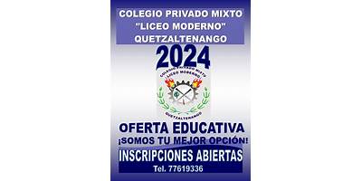 INSTITUTO PRIVADO MIXTO DE EDUCACION DIVERSIFICADA LICEO MODERNO