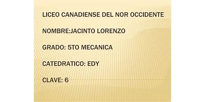 LICEO CANADIENSE DEL NOR OCCIDENTE