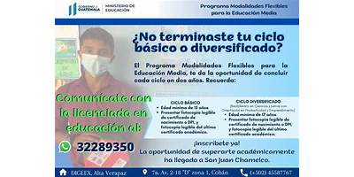 PROGRAMA MODALIDADES FLEXIBLES PARA LA EDUCACIÓN MEDIA