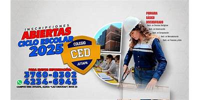 CENTRO DE ESTUDIOS DIVERSIFICADOS -CED- JUTIAPA