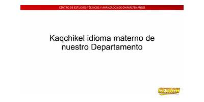 CENTRO EDUCATIVO KAQCHIKEL AMAQ'