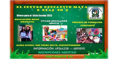 CENTRO EDUCATIVO MAYA SOCIAL PARTICULAR B´ELAJ NO´J