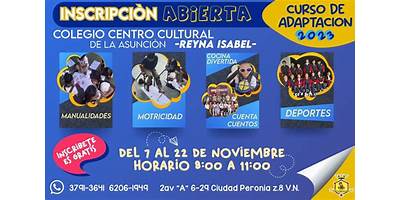 COLEGIO CENTRO CULTURAL DE LA ASUNCION REYNA ISABEL