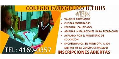 COLEGIO EVANGÉLICO ICTHUS