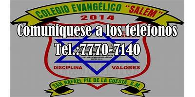 COLEGIO EVANGELICO "SALEM"