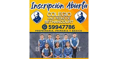 COLEGIO HNO PEDRO DE BETHANCOURT