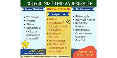 COLEGIO MIXTO NUEVA JERUSALÉN