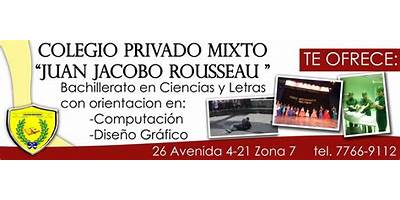 COLEGIO PRIVADO MIXTO JUAN JACOBO ROUSSEAU