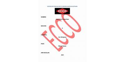 ESCUELA EN CIENCIAS DE LA COMUNICACIÓN "ECCO II"