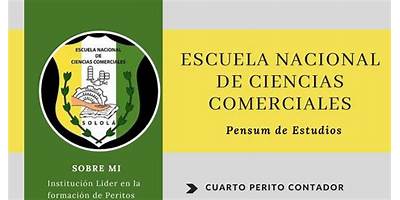ESCUELA NACIONAL DE CIENCIAS COMERCIALES PRIMERO DE JULIO DE 1823