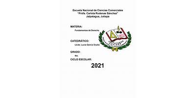 ESCUELA NACIONAL DE CIENCIAS COMERCIALES "PROFA. CARLOTA RODENAS SANCHEZ"