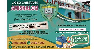 LICEO CRISTIANO AMISHALOM