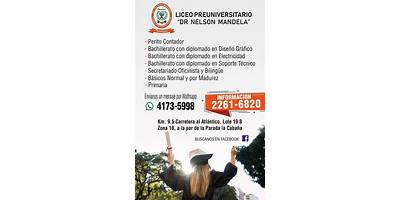 LICEO PREUNIVERSITARIO "DR. NELSON MANDELA"