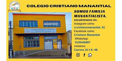 COLEGIO CRISTIANO BILINGÜE MANANTIAL